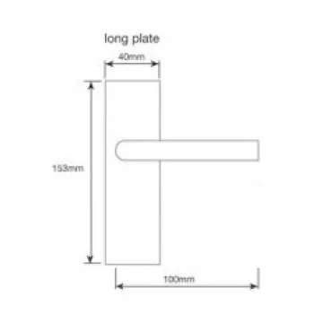 ELLBEE EUROLOCK DOOR HANDLES - Aluminium