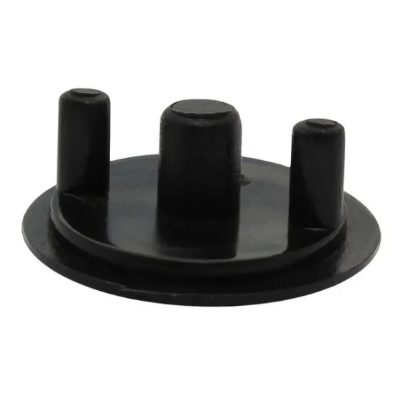 ELLBEE TOP HAT HINGE COVER Black