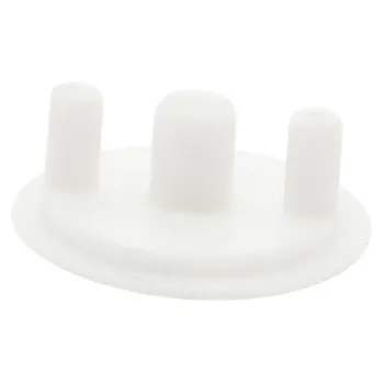 ELLBEE TOP HAT HINGE COVER White