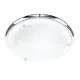 CEILING LIGHT MATT CHROME E27 270MM DIA
