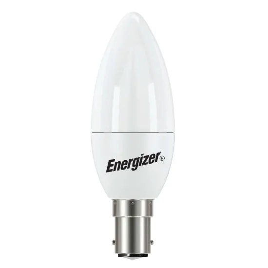 Energizer LED Candle 5.9W Opal Warm White E14 (SES) 40W Equiv
