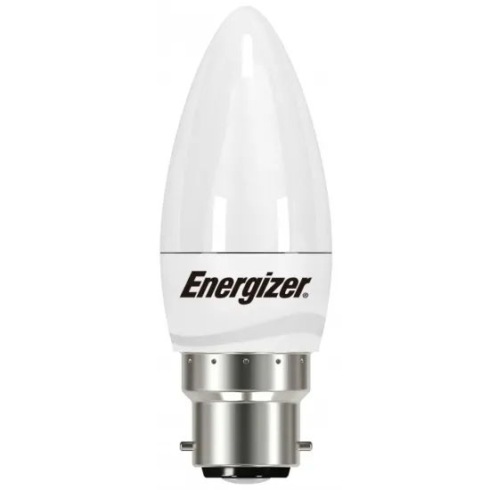 Energizer LED Candle 3.4W Opal Warm White B22 (BC) 25W Equiv
