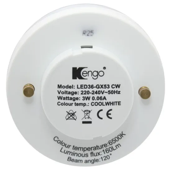 LED GX53 MICRO PUCK LAMP 3W