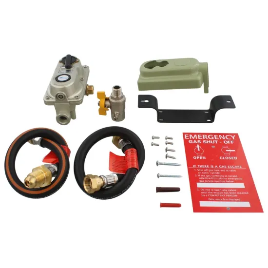 2 Cylinder Automatic Changeover Regulator with OPSO