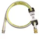 Stainless Hose Assembly Kit 1.2MTR 1/2 x 15MM + 22MM