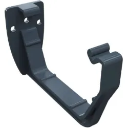 Square Line Facia Bracket Anthracite Grey