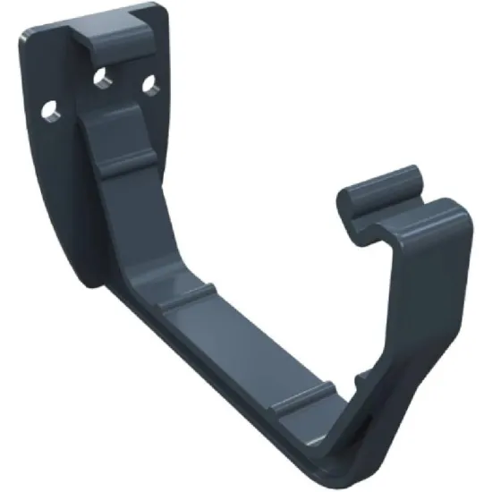 Square Line Facia Bracket Anthracite Grey