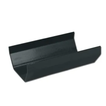 Square Line Gutter 2M - Anthracite Grey