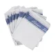 Linen Union Glass Cloth Blue Pack 12