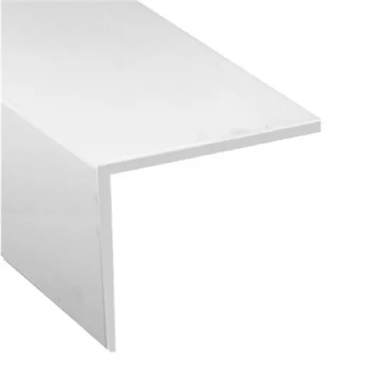 19MM ANGLE TRIM - WHITE - 2.5MTR