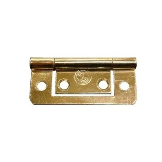 Brass 2 Flush Hinge
