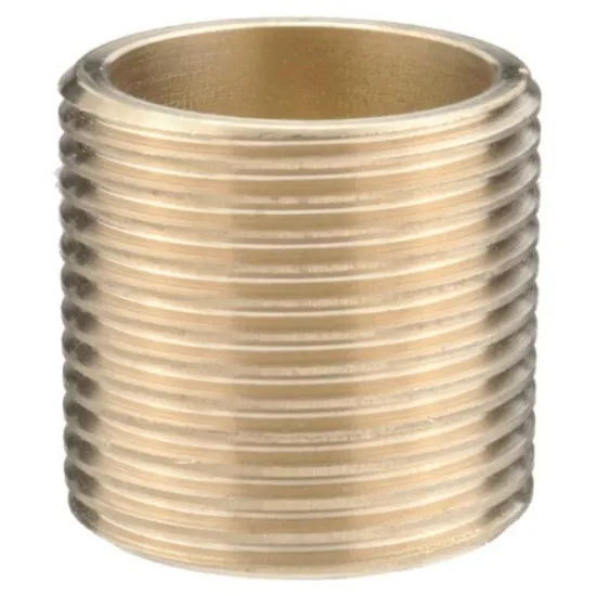 Brass long running nipple 1/2 - 2 Long