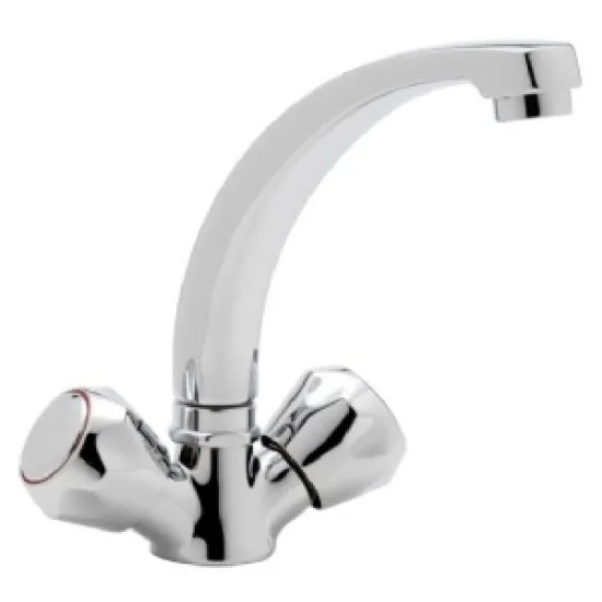 CAPRI CHROME MONOBLOC MIXER TAP