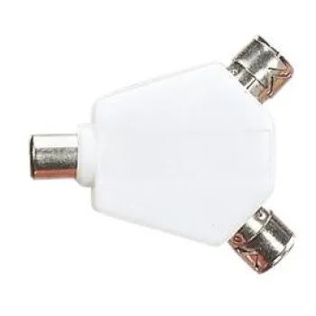 Coaxial Y splitter