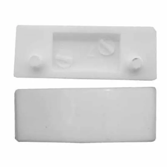 Ellbee crystal window wedge 17mm - White