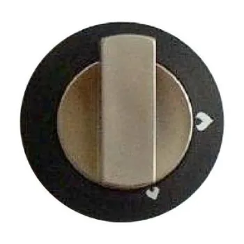 Hob - Grill Knob Black Satin SSPA0902.SA