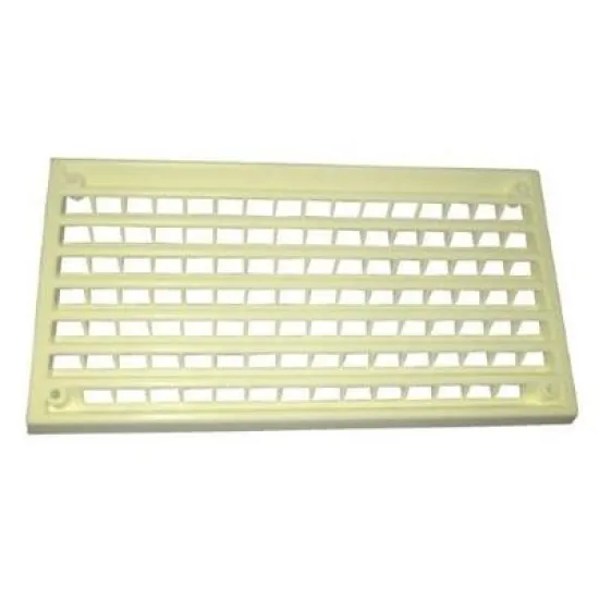 Plastic Interior Vent 6 3/4” x 3 1/2”  Cream