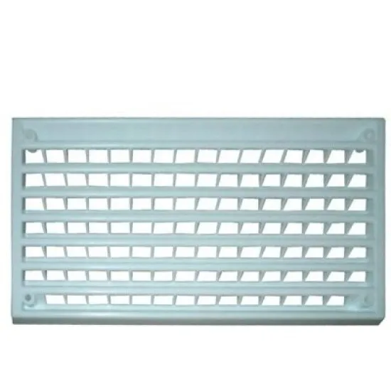 Plastic Interior Vent 6 3/4” x 3 1/2” White Plastic Interior Vent 6 3/4” x 3 1/2” White