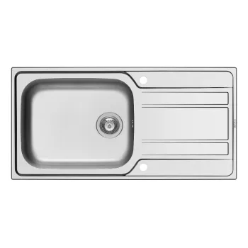 Athena Single Bowl Sink Smooth 860 x 500