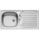 Linen Stainless Steel Sink and Waste Kit 860mm x 435mm ( CA1 )