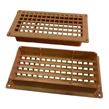 Caravent Plastic Recessed Interior Vent 25mm Tail Beige