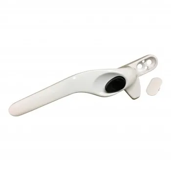 Eltherington Cockspur Window Handle Left Hand White