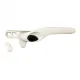 Eltherington Cockspur Window Handle Right Hand White