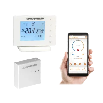 Computherm E400 Wi-Fi Room Thermostat With Remote Controller