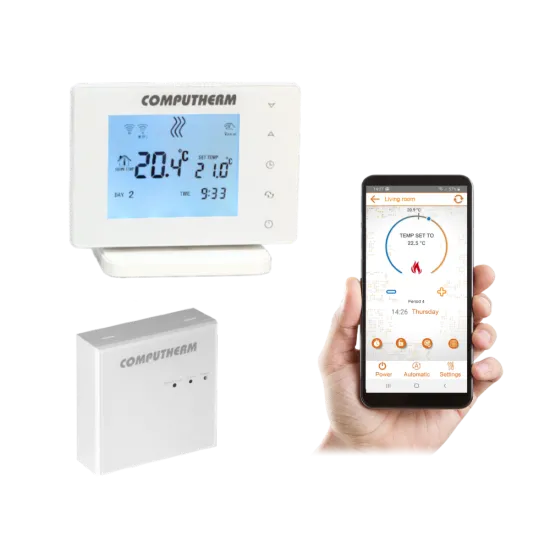 Computherm E400 Wi-Fi Room Thermostat With Remote Controller Computherm E400 Wi-Fi Room Thermostat With Remote Controller