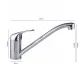 Joy Economy Kitchen Sink Mixer Tap - Chrome