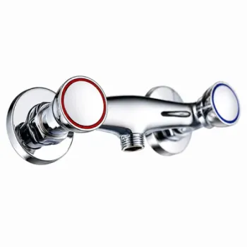 Manual Shower Mixer Valve 150mm Centres (Chrome)
