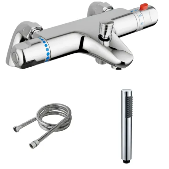 Nowton Thermostatic Bath Filler Shower Valve