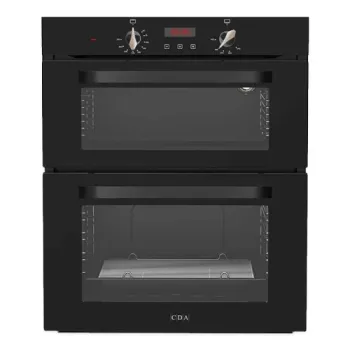 CDA DG595BL LPG Double Oven Black 