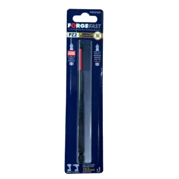 ForgeFast Impact Bits PZ2 x 152mm Card of 2