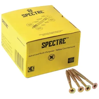 Spectre Advanced Pozi Woodscrews 4.0 x 50mm Box of 200 