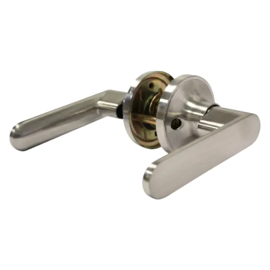 Quad Satin Nickel Passage Set 25mm Tube Latch