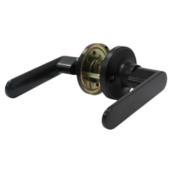Quad Black Passage Set 25mm Tube Latch