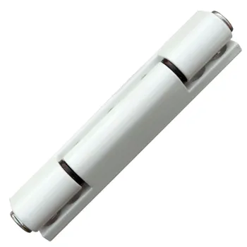 UPVC Butt Hinge WMS Style White Flat