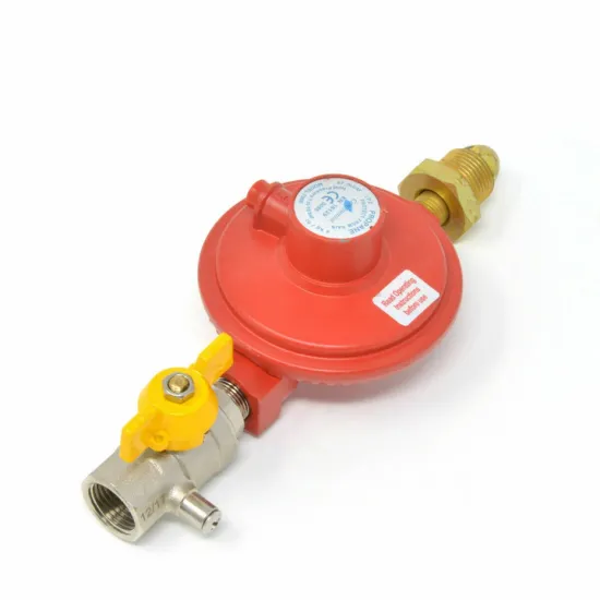 37mbar Inline Propane 4kg/h Regulator With 8mm Nozzle