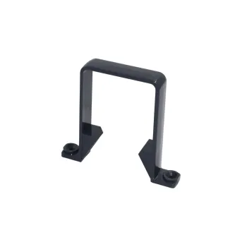 Square Line Downpipe Clip 65mm - Anthracite Grey