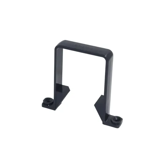 Square Line Downpipe Clip 65mm - Anthracite Grey