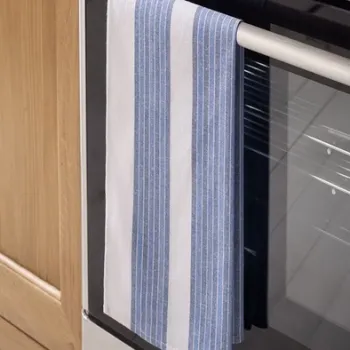 Two Tone Blue Tea Towel 