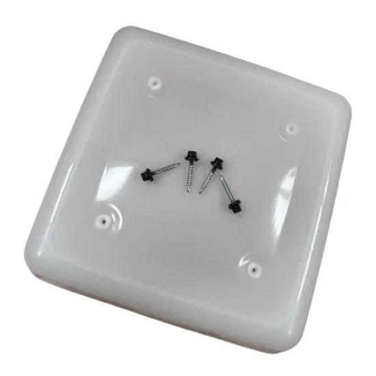 Roof Cowl and Screws For 170mm x 170mm Opal