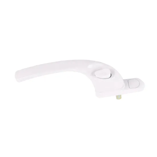 Cranked Espag Window Handle - Left Hand - Non-Locking - 43mm Centres - Fire Escape