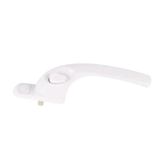 Cranked Espag Window Handle - Right Hand - Non-Locking - 43mm Centres - Fire Escape