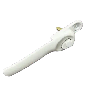 Cranked Espag Window Handle - Left Hand - Non-Locking - 43mm Centres - Fire Escape