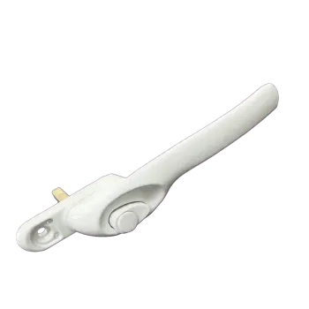 Cranked Espag Window Handle - Right Hand - Non-Locking - 43mm Centres - Fire Escape